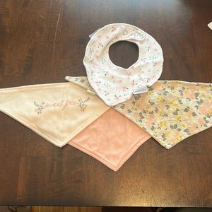 Set of 4 bibs